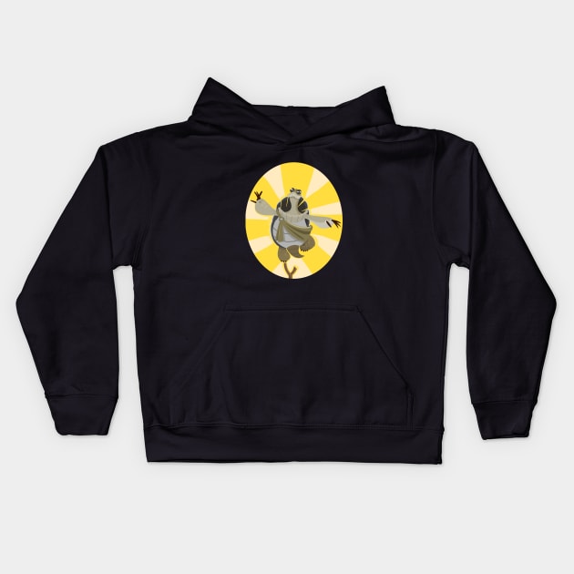 Master Oogway - Zen Master Kids Hoodie by The Lemon Stationery & Gift Co